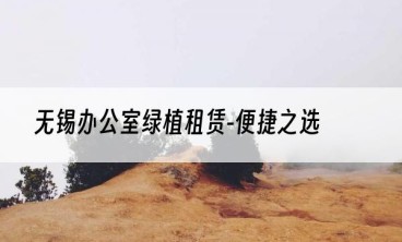 无锡办公室绿植租赁-便捷之选
