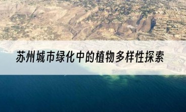 苏州城市绿化中的植物多样性探索