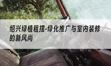 绍兴绿植租摆-绿化推广与室内装修的新风尚