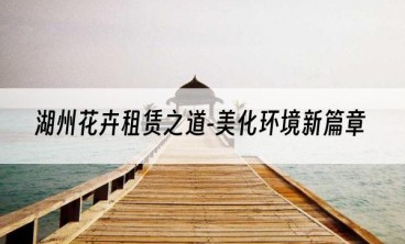 湖州花卉租赁之道-美化环境新篇章