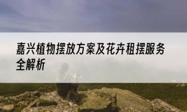 嘉兴植物摆放方案及花卉租摆服务全解析