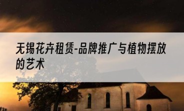 无锡花卉租赁-品牌推广与植物摆放的艺术