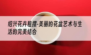 绍兴花卉租摆-美丽的花盆艺术与生活的完美结合