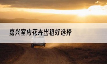 嘉兴室内花卉出租好选择