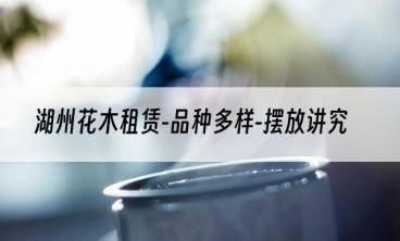 湖州花木租赁-品种多样-摆放讲究